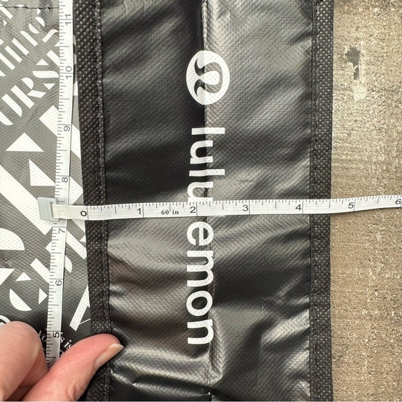 Lululemon Small Black Reusable Tote - Picture 6 of 7